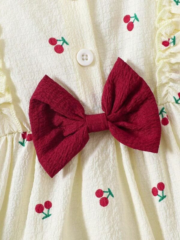 Vestido de verano para bebé niña recién nacida - Imagen 2
