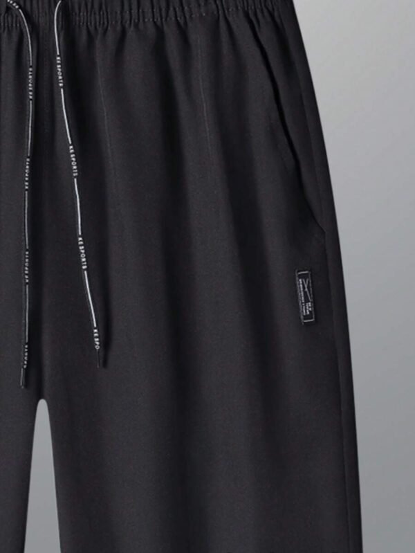 Shorts casuales de playa con cintura con cordón y diseño estampado - Imagen 2