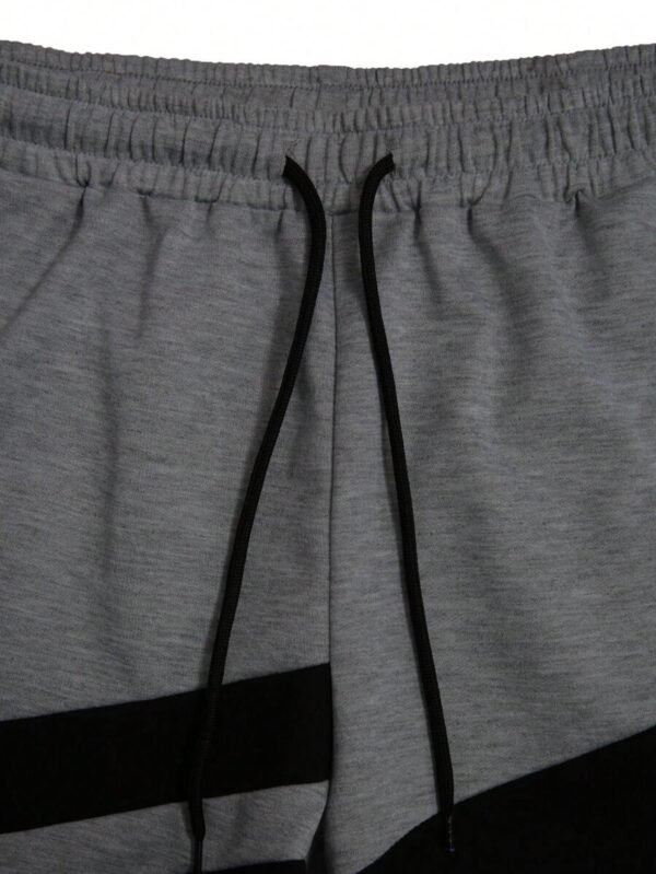 Pantalones Cortos De Hombre Con Cintura Con Cordón - Imagen 2