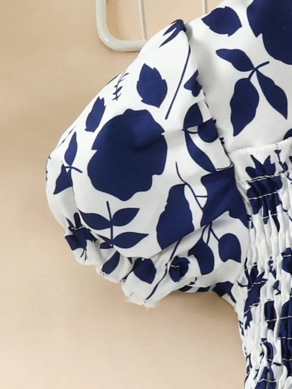 Vestido de verano informal de estilo europeo y estadounidense para niña - Imagen 2