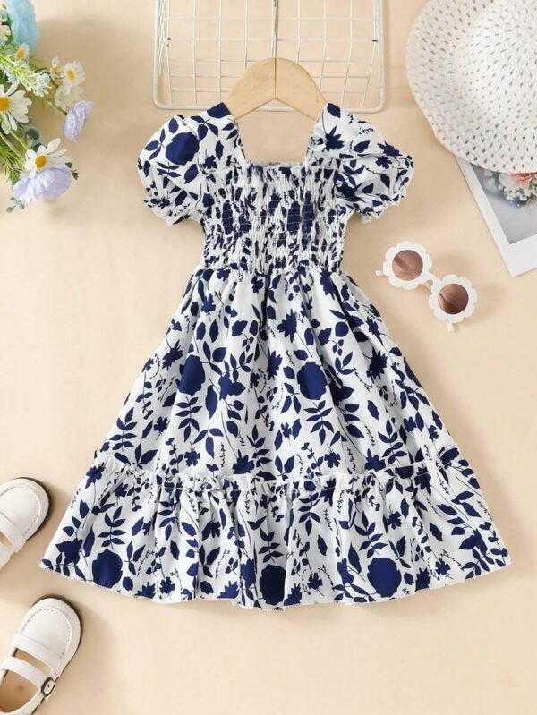 Vestido de verano informal de estilo europeo y estadounidense para niña - Imagen 3