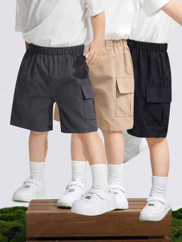Pantalones cortos cómodos adecuados para uso diario para niño - Imagen 3