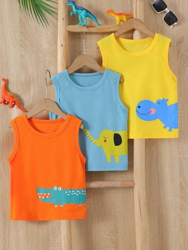 Chalecos Con Estampados Impresos Lindos Para Niños