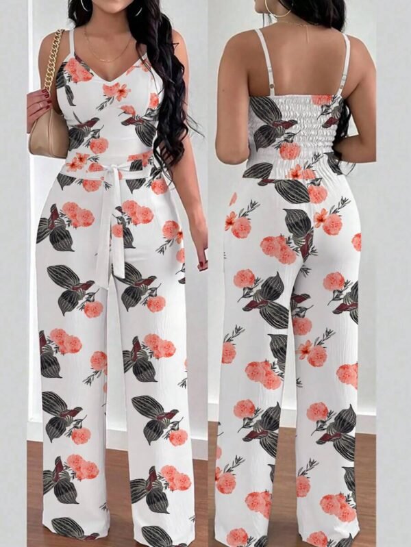 Mono de mujer con estampado floral - Imagen 3