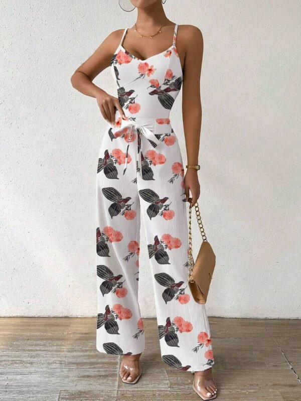 Mono de mujer con estampado floral