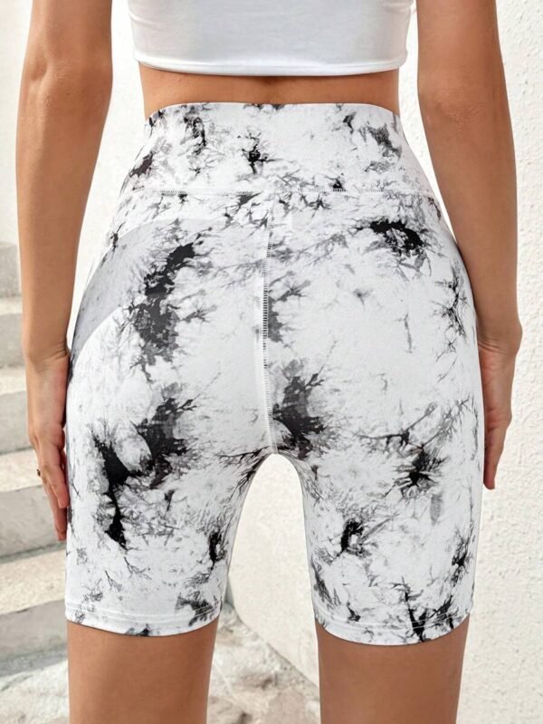 Pantalones cortos sin costuras de cintura alta para levantar glúteos - Imagen 3