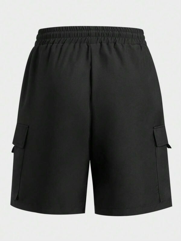 Pantalones cortos casuales de hombre con cordón - Imagen 3