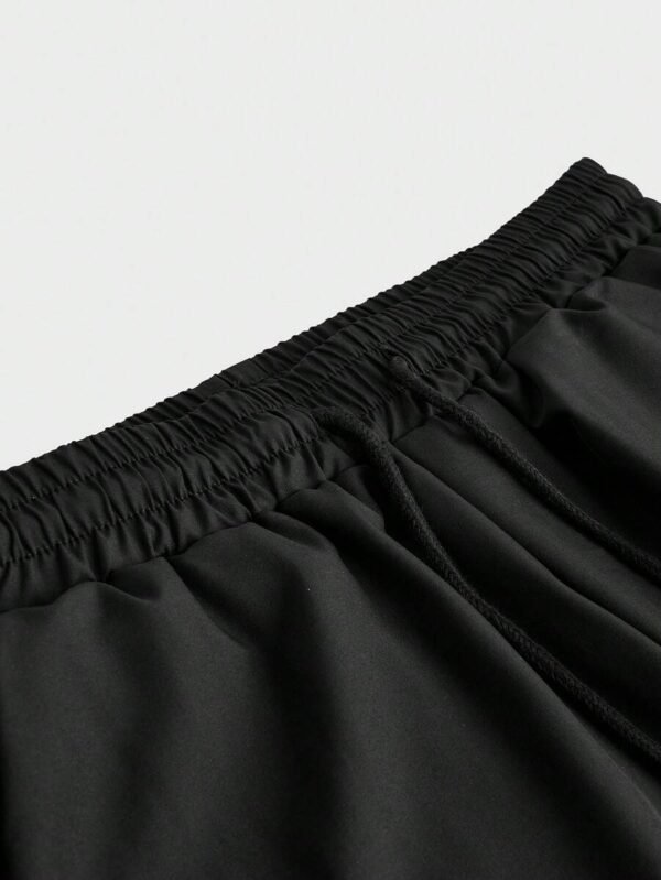 Pantalones cortos casuales de hombre con cordón - Imagen 2