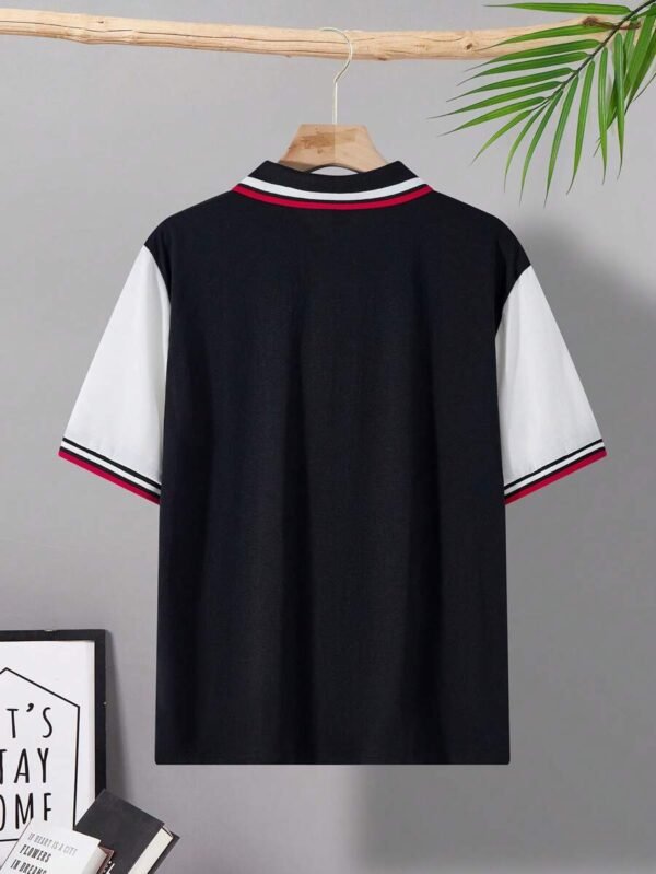 Camisa polo de manga corta casual para chicos - Imagen 3