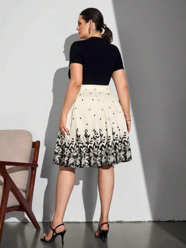 Falda de lunares de talla grande, de moda para el verano - Imagen 3