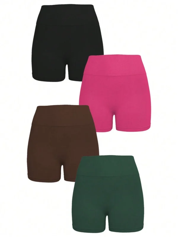 Pantalones cortos deportivos con cintura ancha - Imagen 3
