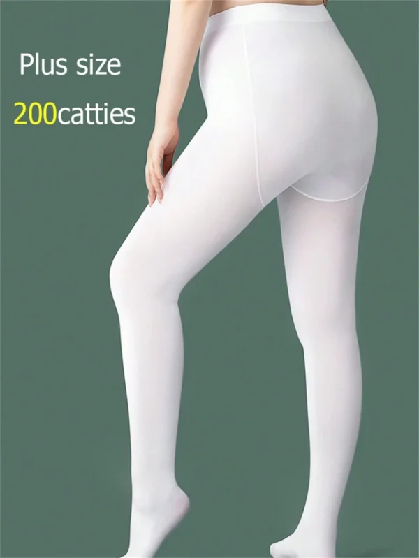 Calcetines de baile blancos extra grandes para mujeres - Imagen 3