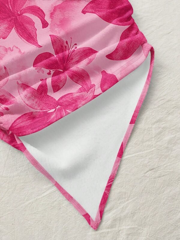 Top de tirantes con dobladillo asimétrico para mujer - Imagen 2