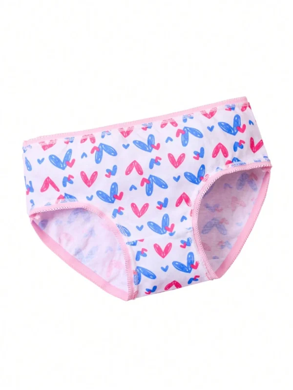 Set de 6 piezas de ropa interior de niña coreana aleatoria - Imagen 3