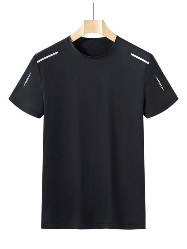 Camisetas deportivas para hombre, aptas para deportes fitness - Imagen 3