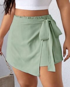 Pantalones cortos casuales de verano con un solo color