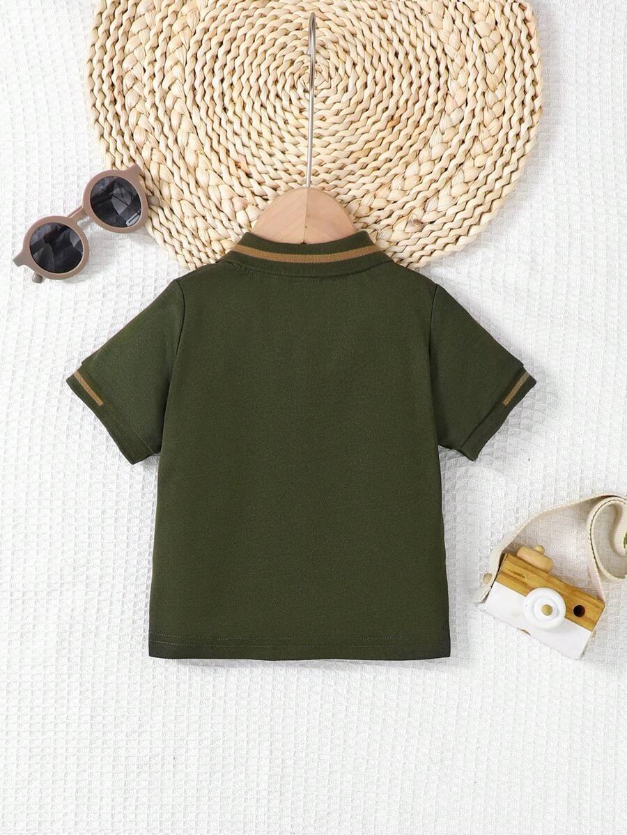 Camiseta tipo polo estilo deportivo casual y cómodo - Imagen 3