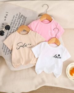 Camisetas de manga corta casuales, sueltas y cómodas