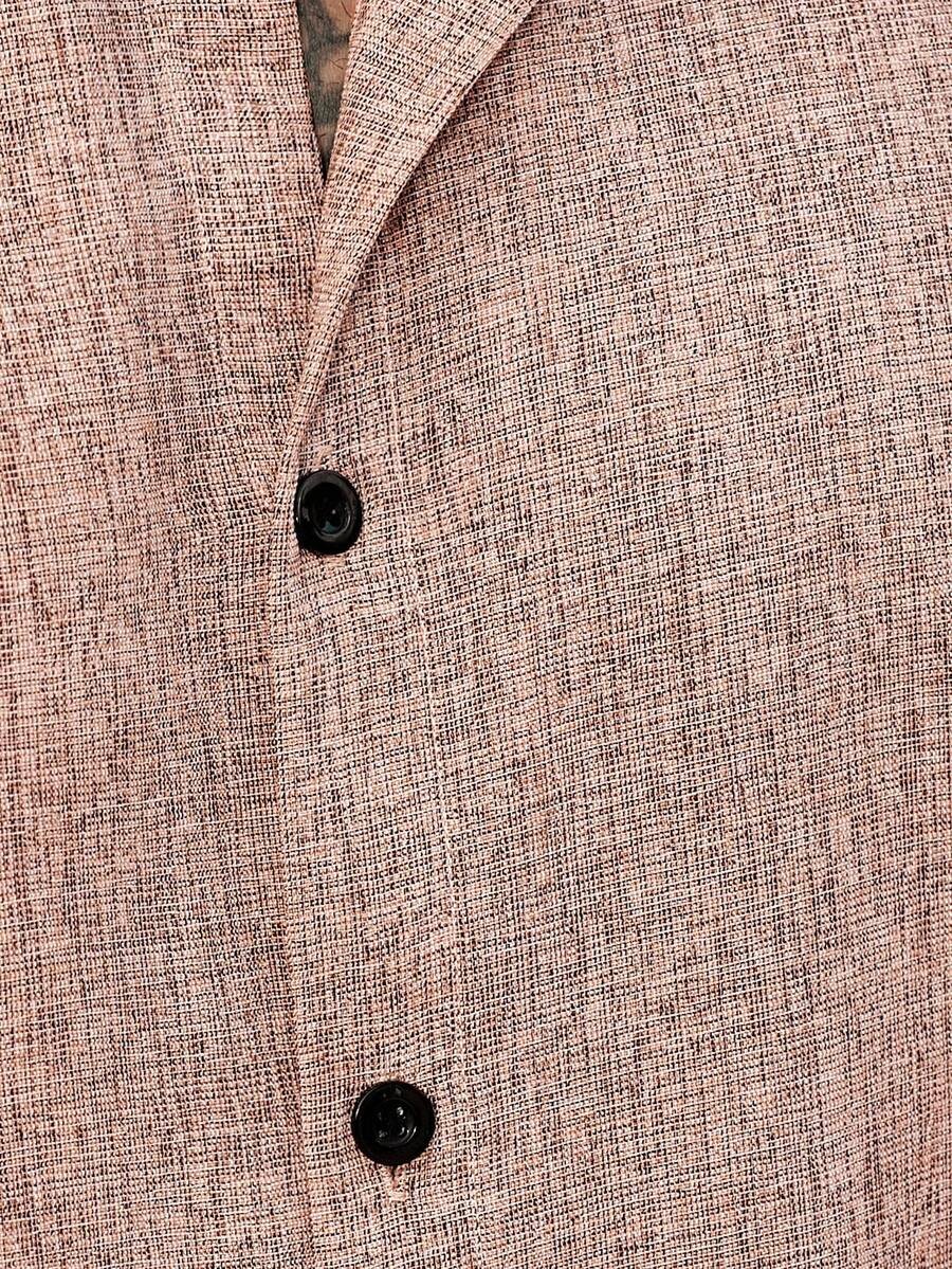 Camisa de lino de rayas de manga corta casual y fresca - Imagen 2