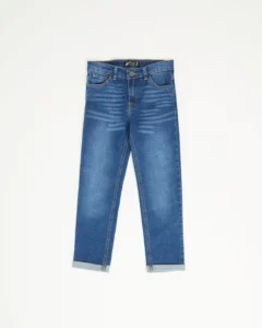 Pantalón Roll Up Azul Oscuro