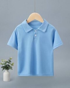 Camisa polo informal de manga corta transpirable