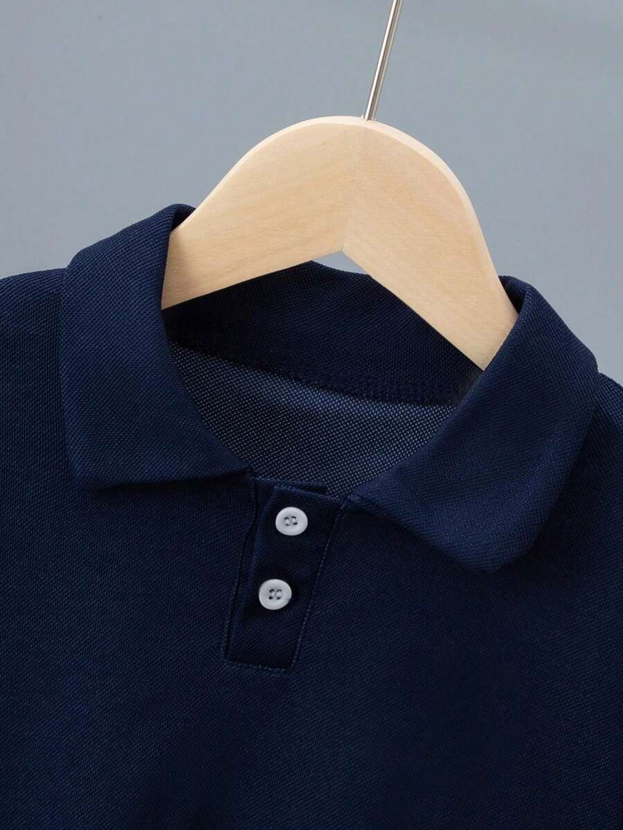 Camiseta polo de manga corta casual y transpirable - Imagen 2