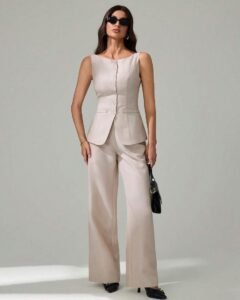 Conjunto de dos piezas para mujer para uso diario