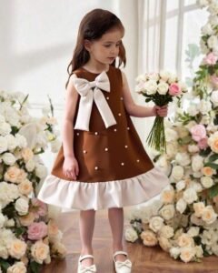 Vestido elegante de princesa de estilo francés