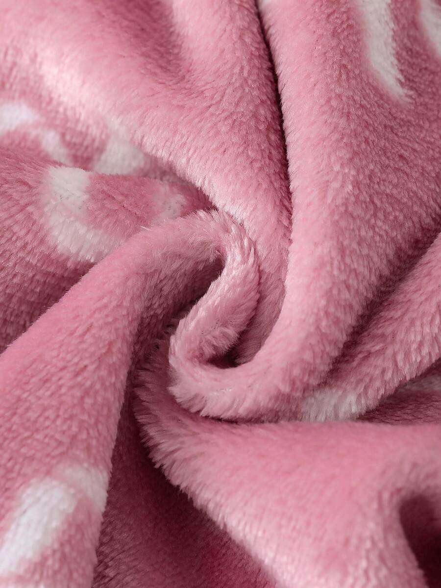 Pantalones para niñas bebé con estampado de fresa, lazo y flor - Imagen 2