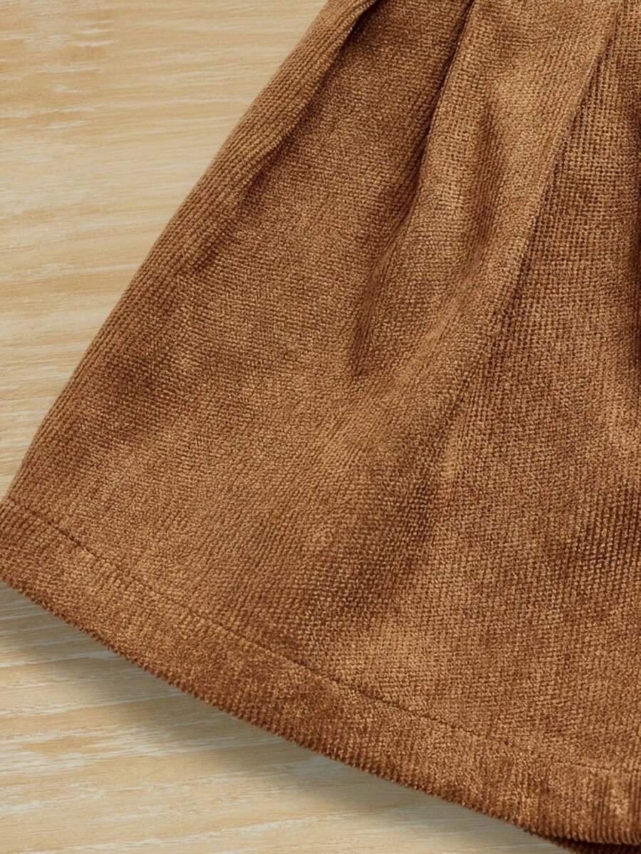 Pantalones cortos plisados de unicolor casuales de verano - Imagen 2