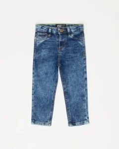 Pantalón Acid Wash Azul