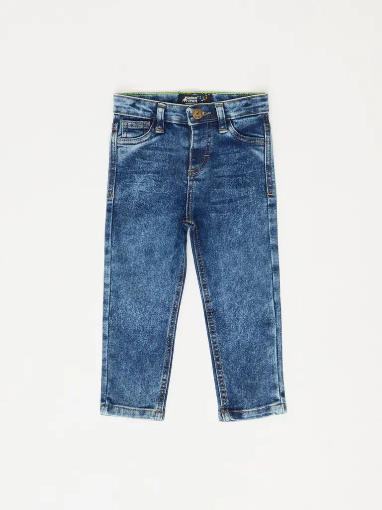 Pantalón Acid Wash Azul