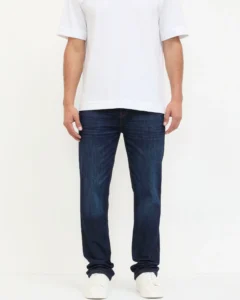 Jeans Rectos Azul Oscuro