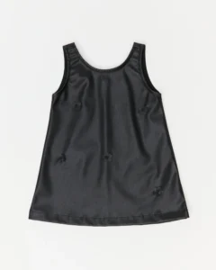 Vestido Satín Negro