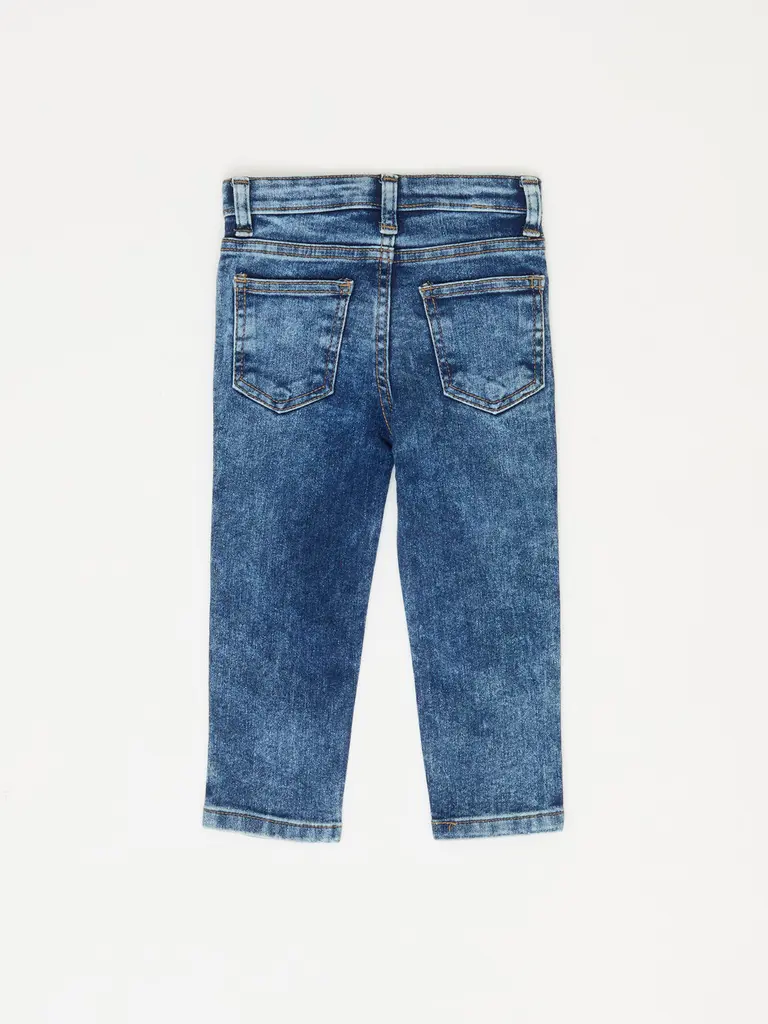 Pantalón Acid Wash Azul - Imagen 2