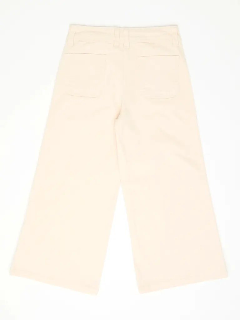 Pantalón Amplio Beige - Imagen 2