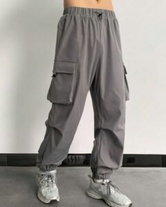 Pantalones de tobillo con bolsillo lateral para niños adolescentes