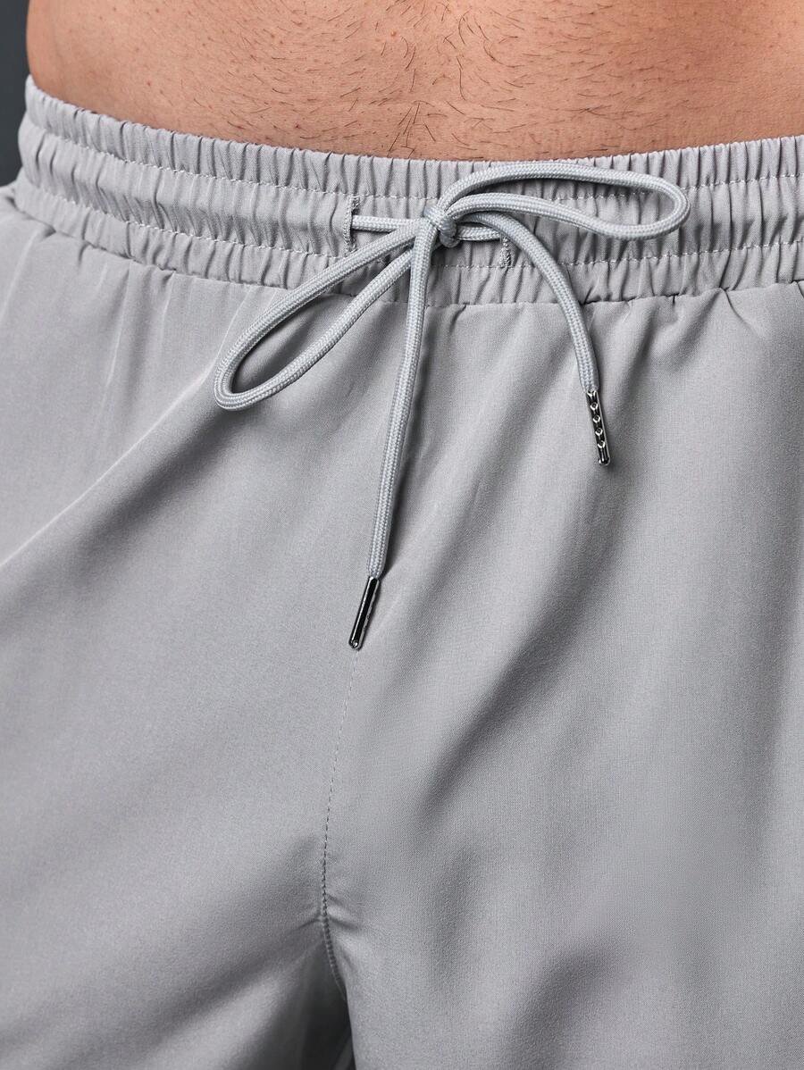 Pantalones con cordón, sencillos y versátiles para uso diario - Imagen 2