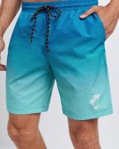 Pantalones cortos holgados con cordón en la cintura