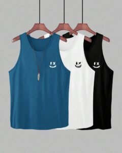 Camisetas de tirantes de cuello redondo con diseño lindo