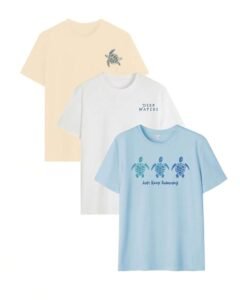 Camisetas de manga corta de cuello redondo con estampados gráficos