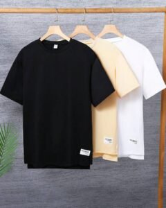 Camisetas de manga corta casuales para jóvenes, multicolor