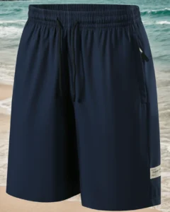 Pantalones cortos delgados con entrepierna hasta la rodilla, estilo americano