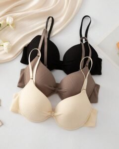 Sujetadores push-up con aro informal y sencillo