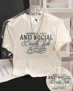 Camiseta de verano con estampado de café y letra