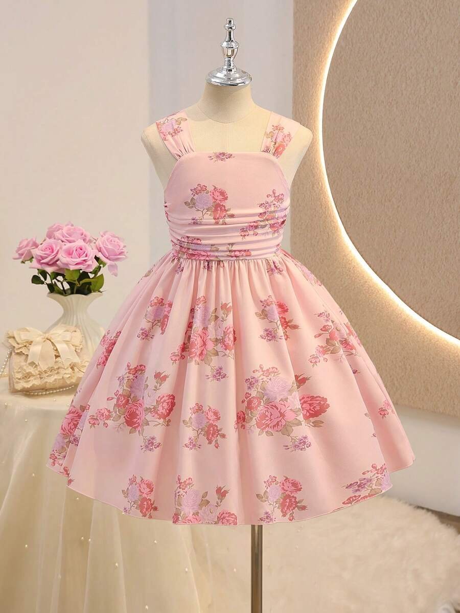 Vestido casual y elegante con estampado floral - Imagen 3