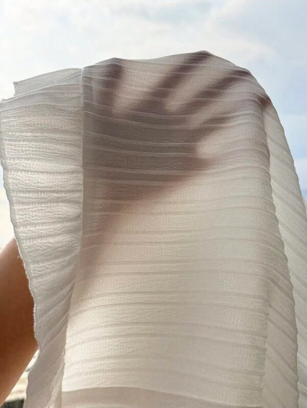 Shorts de rayas y volantes, ligero para el verano - Imagen 2