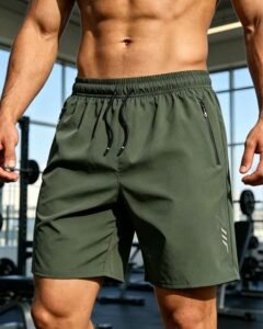 Pantalones cortos tipo bermuda para hombre para deportes