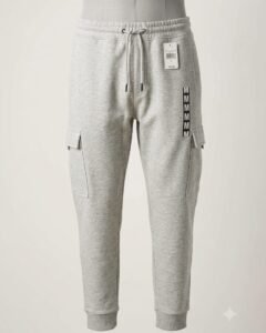 Jogger cargo jaspe