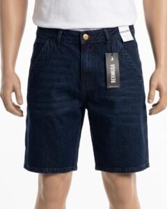 Bermuda denim diseño de bolsas